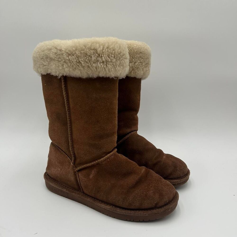 Bearpaw Women's Brown and Tan Boots